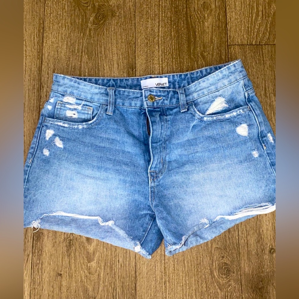 Vervet jean shorts they are cute but just too big for me.